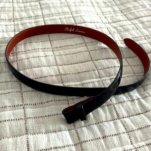 Men’s 36 black belt GENUINE American alligator